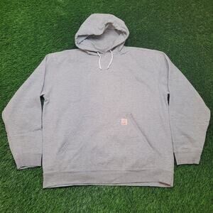 Carhartt Streetwear Pullover Hoodie Sweatshirt XL (Fits 2XL) Pink Patch Logo